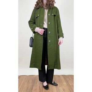 Vintage Handmade Wool Peacoat Trench Winter Jacket Pea Coat European Hand Made